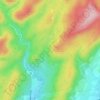 Mappa topografica Kastelaun, altitudine, rilievo