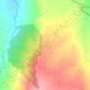 Mappa topografica Cristiano, altitudine, rilievo