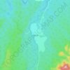 Mappa topografica Deomali, altitudine, rilievo