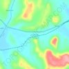Mappa topografica Crucero Alto, altitudine, rilievo