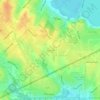 Mappa topografica Rose Hill, altitudine, rilievo