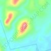 Mappa topografica Serra do Pilar, altitudine, rilievo