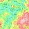 Mappa topografica Sogamoso, altitudine, rilievo