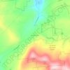 Mappa topografica Broome Center, altitudine, rilievo