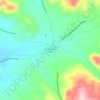 Mappa topografica San Pablo de Lípez, altitudine, rilievo