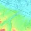 Mappa topografica Les Cerisiers, altitudine, rilievo