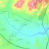 Mappa topografica Los Menas, altitudine, rilievo