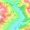 Mappa topografica Baggan, altitudine, rilievo