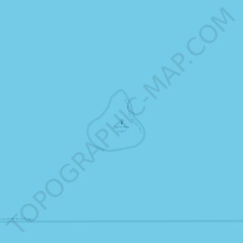 Mappa topografica Sand Key Light, altitudine, rilievo