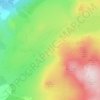 Mappa topografica Birkby Fell, altitudine, rilievo