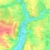 Mappa topografica La Guilloterie, altitudine, rilievo
