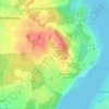 Mappa topografica Silberberg, altitudine, rilievo