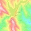 Mappa topografica Casal da Lapa, altitudine, rilievo