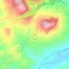 Mappa topografica Pitino, altitudine, rilievo