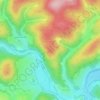 Mappa topografica Honert, altitudine, rilievo