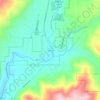 Mappa topografica Husum, altitudine, rilievo
