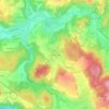 Mappa topografica Walpertsweiler, altitudine, rilievo