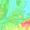 Mappa topografica New Ollerton, altitudine, rilievo
