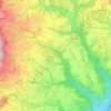 Mappa topografica Les Cabanes, altitudine, rilievo