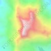 Mappa topografica Quishuarnioj, altitudine, rilievo