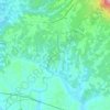 Mappa topografica Cicogna, altitudine, rilievo