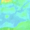 Mappa topografica La Vinière, altitudine, rilievo