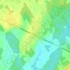 Mappa topografica Tincap, altitudine, rilievo