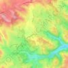 Mappa topografica Saint-Grat, altitudine, rilievo