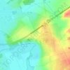 Mappa topografica Sur les Vignes, altitudine, rilievo