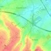Mappa topografica Hurionville, altitudine, rilievo