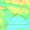 Mappa topografica Newton-with-Scales, altitudine, rilievo