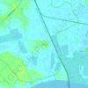 Mappa topografica Umela, altitudine, rilievo