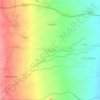 Mappa topografica Madargom, altitudine, rilievo