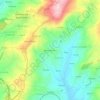 Mappa topografica Moreira de Cima, altitudine, rilievo