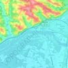 Mappa topografica Beline, altitudine, rilievo