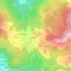 Mappa topografica A Igrexa, altitudine, rilievo
