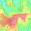 Mappa topografica Withering Corner, altitudine, rilievo
