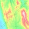 Mappa topografica Parasapas, altitudine, rilievo