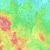 Mappa topografica Les Egaliers, altitudine, rilievo