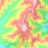 Mappa topografica Fratticiola Selvatica, altitudine, rilievo