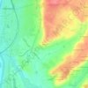 Mappa topografica Bel-Air, altitudine, rilievo