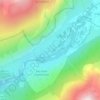 Mappa topografica La Chalpe, altitudine, rilievo