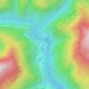 Mappa topografica 村17, altitudine, rilievo