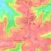 Mappa topografica Plantou, altitudine, rilievo