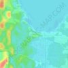 Mappa topografica La Broustasse, altitudine, rilievo