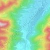 Mappa topografica Point, altitudine, rilievo