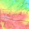 Mappa topografica Gelmeroda, altitudine, rilievo
