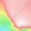 Mappa topografica Tiningnertok, altitudine, rilievo