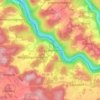 Mappa topografica Burggaillenreuth, altitudine, rilievo