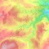 Mappa topografica Les Mèdes, altitudine, rilievo